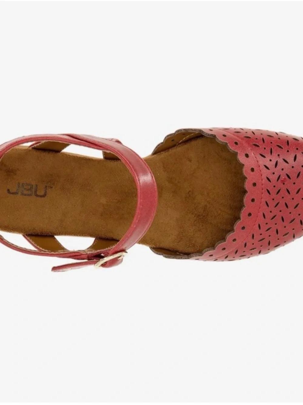 JBU Vinya Wedge Sandal - Red